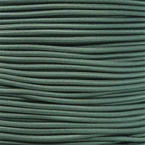 Kitcheniva Shock Cord Nylon Jack With Rubber Core Stretch Line 10FT Dark green {1}