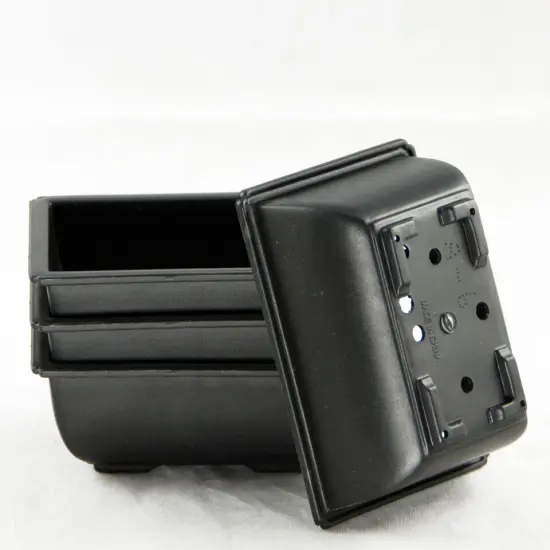 4 Rectangular Black Plastic Cactus Succulent, Bonsai Training Pot 5"x 3.5"x 2" {3}