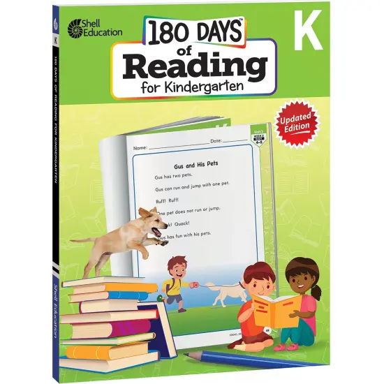 180 Days of Reading 2nd Edition, Grade K {1}