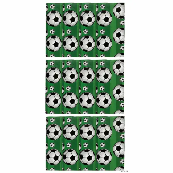 5 1/4" x 10" Soccer Treat Bags - 12 Pc. {4}