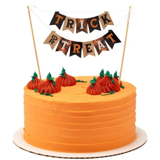 Trick or Treat Banner Layon {3}