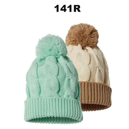 Richardson&reg; Chunk Twist Cuffed Beanie Sto/ Nav {3}