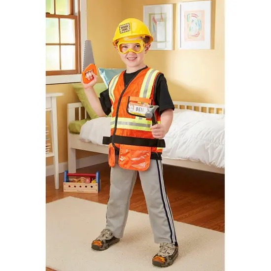 Construction Worker Role Play Costume Set {4}