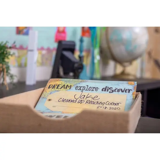 Travel the Map Dream Explore Discover Awards, 30 Per Pack, 6 Packs {4}