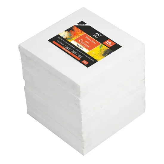 Little Birdie Mini Canvas 10X10cm 10/Pkg-10X10Cm {1}