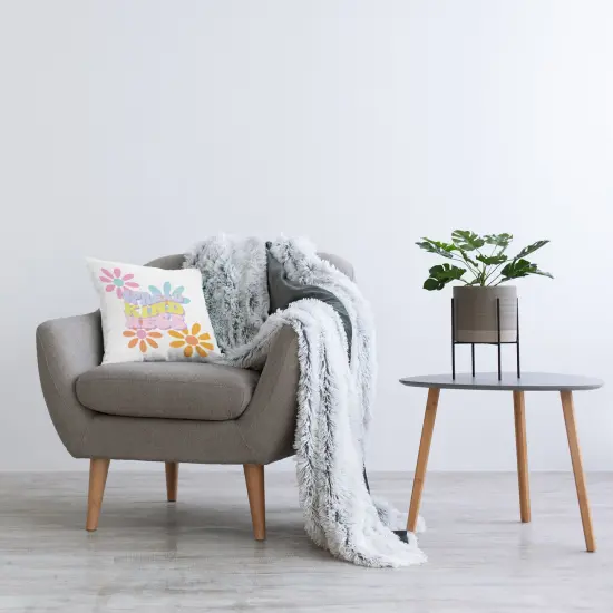 Stupell Industries Groovy Spread Kindness Decorative Printed Pillow design by Jesse Keith, 18 x 7 x 18 {2}