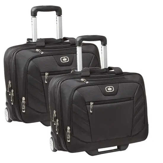 OGIO&reg; Lucin Wheeled Briefcase Black {5}