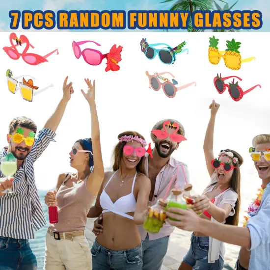 Bulk Summer Hawaiian Photo Booth Props {4}