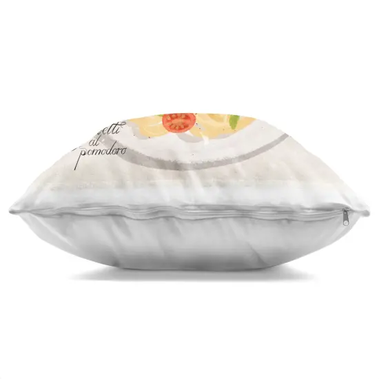 Stupell Industries Italian Spaghetti Meal Decorative Printed Pillow design by Juliet Rose Philips , 18 x 7 x 18 {3}