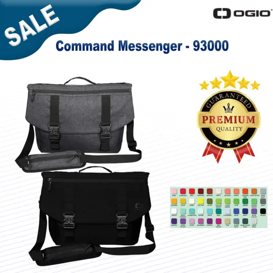 OGIO&reg; Command Messenger Blacktop {2}