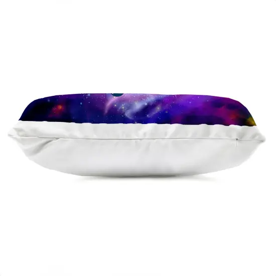 Stupell Industries Astronaut Floating in Galaxy Outdoor Printed Pillow design by Jesse Keith, 14 x 7 x 20 {3}