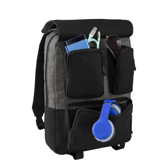 New Era&reg; Legacy Rucksack Black/Myth Cam {7}