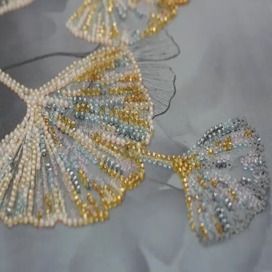 Bead Embroidery Kit - Ginkgo biloba AB-844 {6}