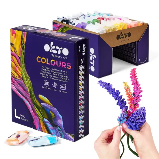 OKTO Colors Mix Air Clay (L Size) {1}