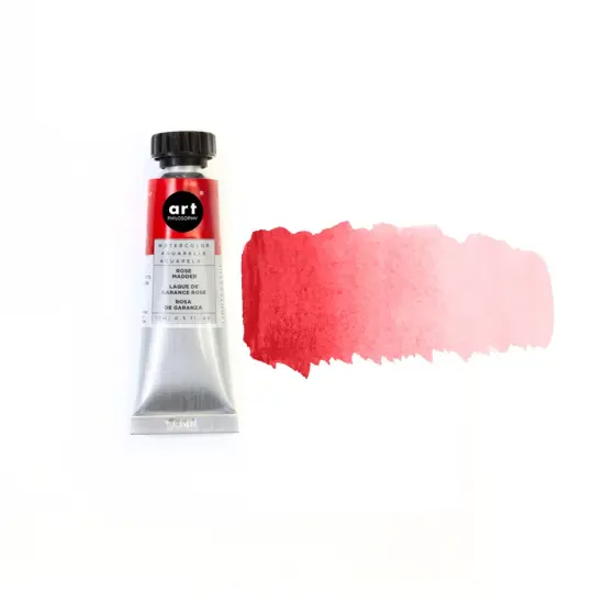 Art Philosophy&reg; Artist Grade Watercolor Tubes - Rose Madder - 15 ml - series #4 {1}