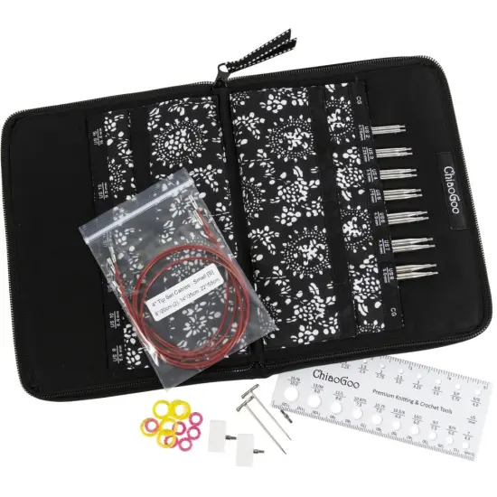 ChiaoGoo TWIST Red Lace Interchangeable 4" Tip Set - Complete - US 2-15 (2.75-10mm) {2}