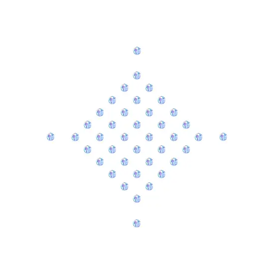 Preciosa 4mm Czech Glass Faceted Round Beads 40 Pieces Sapphire AB {4}