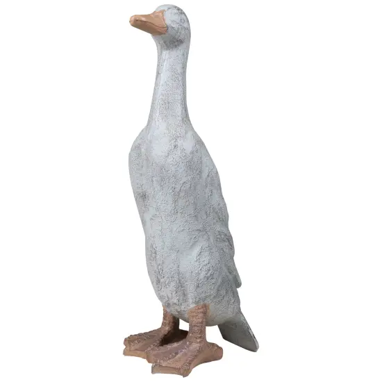 Northlight Ducks Outdoor Garden Statues - 17.25" - Set of 2 White {6}