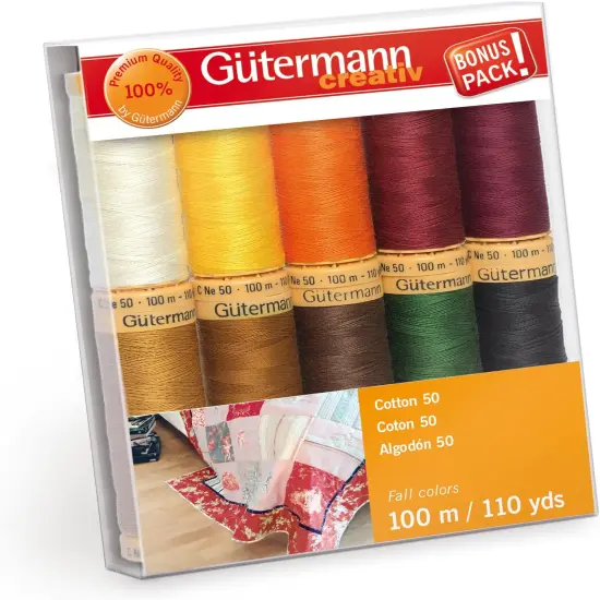 Gutermann Cotton Fall Thread Set {1}
