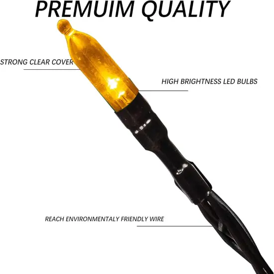 200 LED Christmas Mini String Lights {2}