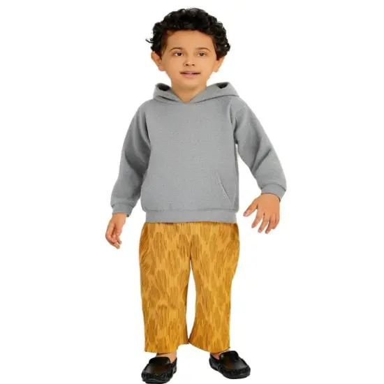 Gildan&reg; Heavy Blend Youth Hooded Long Sleeve Sweatshirt Graphite heather {1}