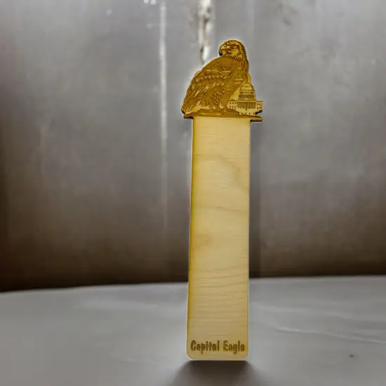 Bookmark - Capitol Eagle - Birch wood {3}
