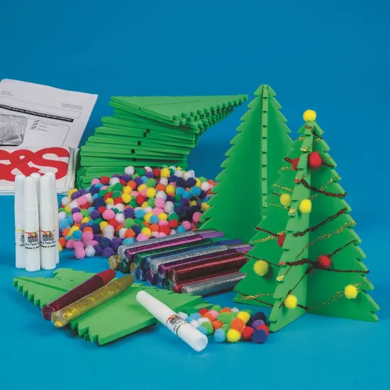 Sparkle Tree Craft Kit (Pack of 12) {3}