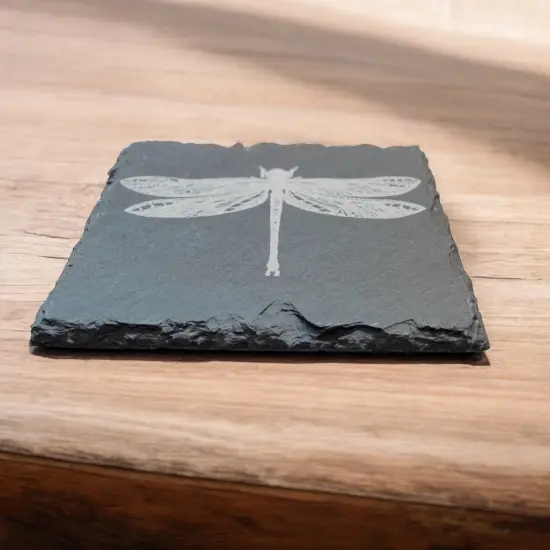 Coaster - Slate - Dragonfly - SET OF 2 {2}