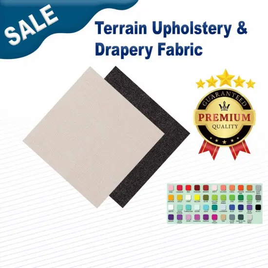 Terrain Upholstery & Drapery Fabric Oatmeal {2}
