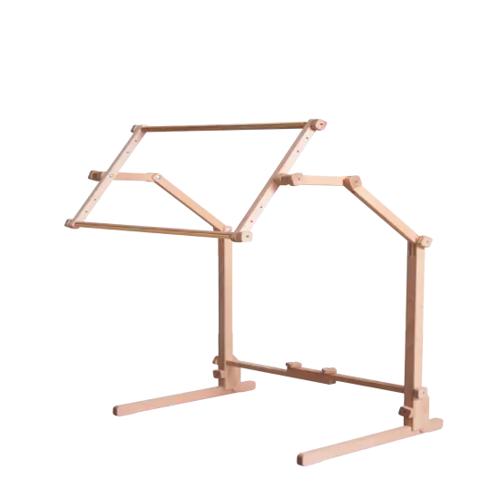Floor-standing type wooden embroidery stand Crane 35х48 cm CSZY3548 {1}
