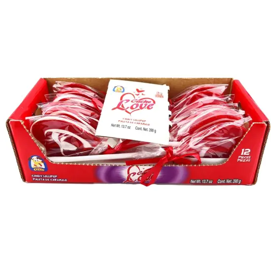 Tipicos Paleta Trenzada Love 12Ct {1}