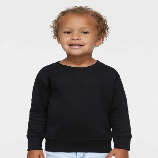 Rabbit Skins&reg; Toddler Classic Fleece Sweatshirt Mauvelous {4}