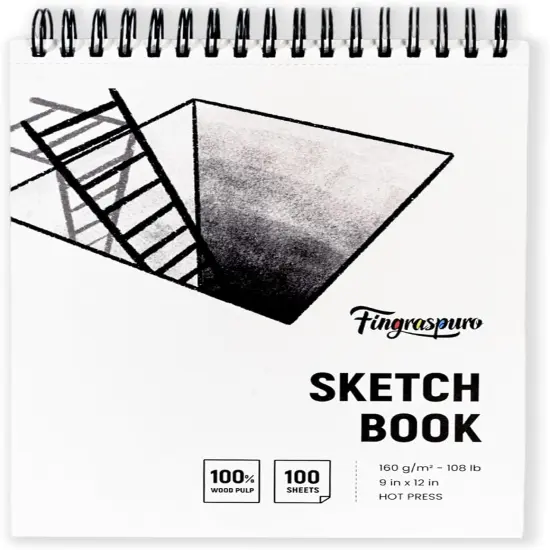 9"x12" Sketch Book, 100 Sheets {1}
