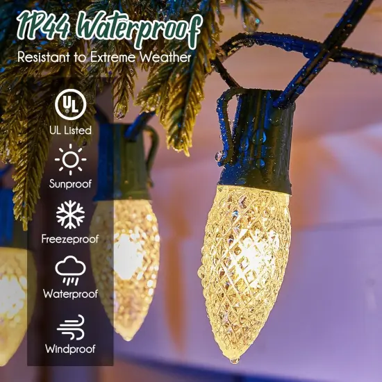 100 FT Outdoor String Lights {4}