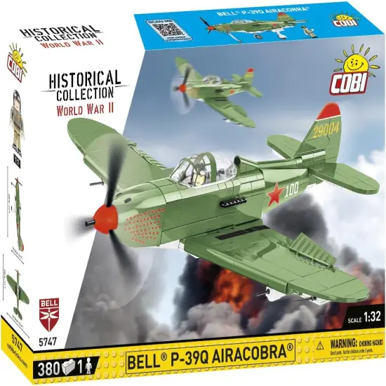 COBI Historical Collection WWII BELL&reg; P-39Q AIRACOBRA&reg; Aircraft {2}