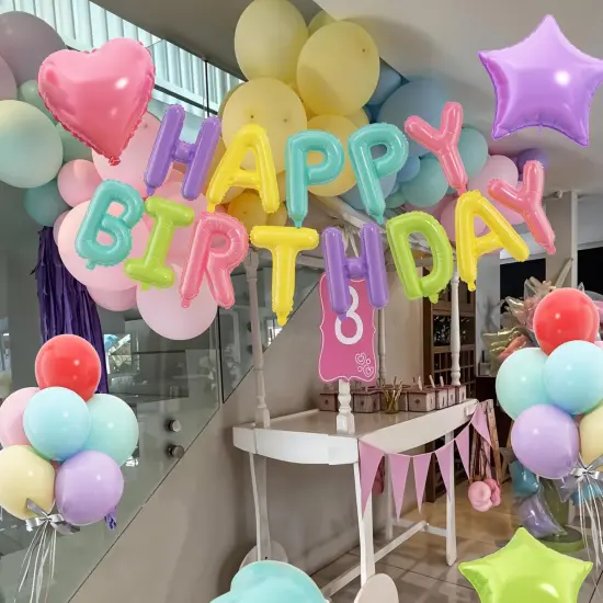 29PCS 16 Inch Foil Letters Letter Banner Sign {3}