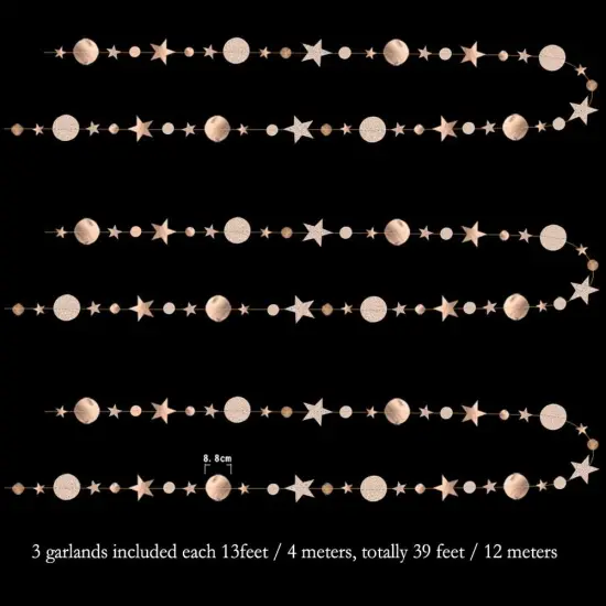 Party Decorations Stars Banner Ceiling Hanging {5}