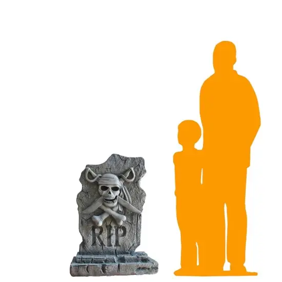 Pirate First Mate Tombstone Life Size Statue {2}