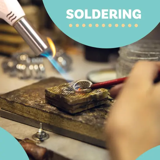 Little Hottie Kitchen Butane Torch &ndash; Power Bolt Silver, 6.75" Freestanding Torch with Adjustable 2500&deg;F Flame, Lightweight, Refillable (Butane Gas Not Included) {5}