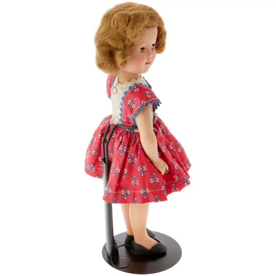 Plymor DSP-60B Black Adjustable Doll Stand, fits 10, 11, 12, 13, and 14 inch Dolls or Action Figures, Waist is 2" - 2.5" wide, 5.5" - 7" around {3}
