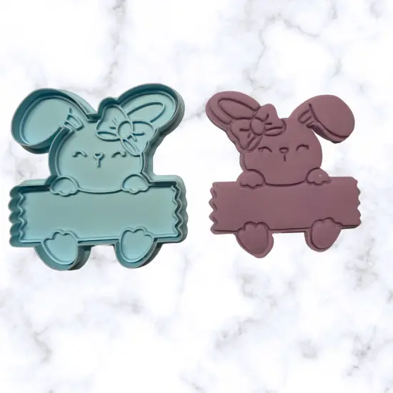 Easter Bunny Cookie Cutters 4 to choose from {1}
