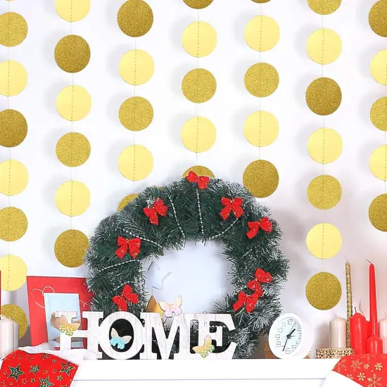 10 Pcs 131 ft Circle Dot Garlands Party Decorations {2}