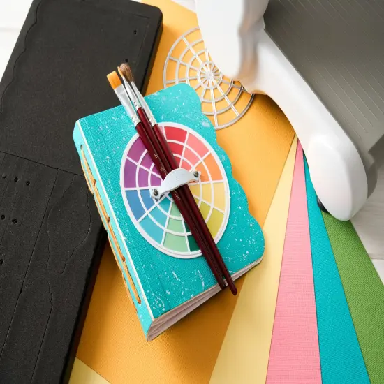 Sizzix ScoreBoards XL Die by Eileen Hull-Handbound Journal {2}