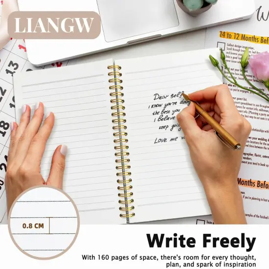 Teacher Notebook Journal - 5.5x8.3 Inch - Leopard {4}