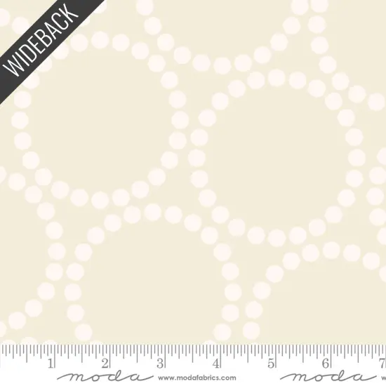 Pearl Bracelet Wideback (108 Inch) in Eggshell (108023 41) | Love Letter | Lizzy House | Moda {1}