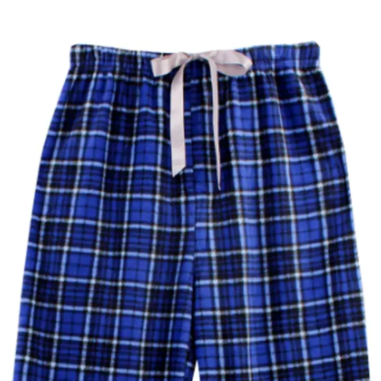 Mens Fleece Pants in Vibrant Blue Color {4}