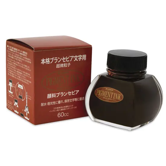 Platinum Pigment Ink - Brun Sepia, 60 ml {1}