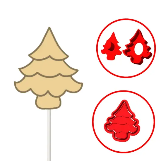 Tree Christmas Cake pop mold {2}