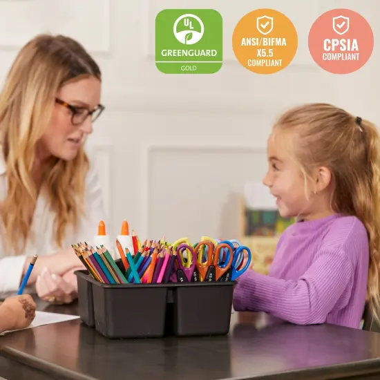 24in x 36in Rectangular Hardwood Table with 22in Legs, Kids Furniture Grey Wash {4}