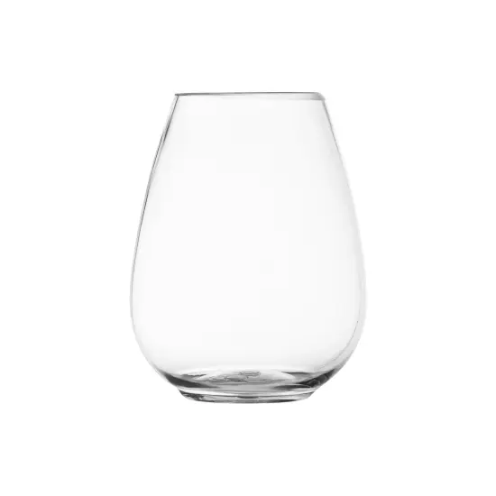 Clear Stemless Plastic Mini Goblets - 4 oz. (64 Goblets) {1}